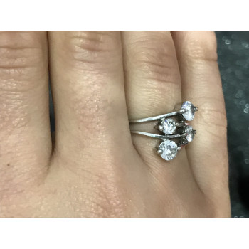 Sky Jewelry Серебро 925 пробы кольцо с фианитами