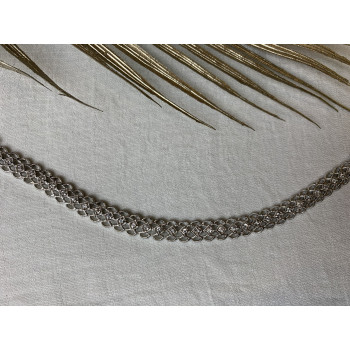 Sky Jewelry Браслет из серебра со вставками из топаза Ажур