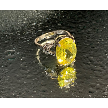 Sky Jewelry Кольцо из серебра с фианитом  Солнце