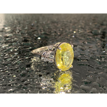 Sky Jewelry Кольцо из серебра с фианитом  Солнце