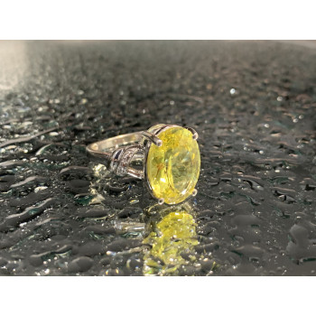 Sky Jewelry Кольцо из серебра с фианитом  Солнце