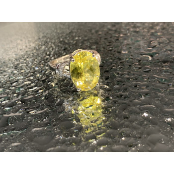 Sky Jewelry Кольцо из серебра с фианитом  Солнце