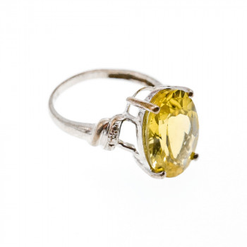 Sky Jewelry Кольцо из серебра с фианитом  Солнце