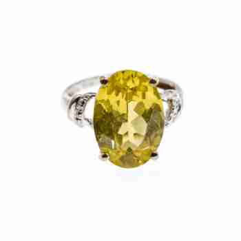 Sky Jewelry Кольцо из серебра с фианитом  Солнце