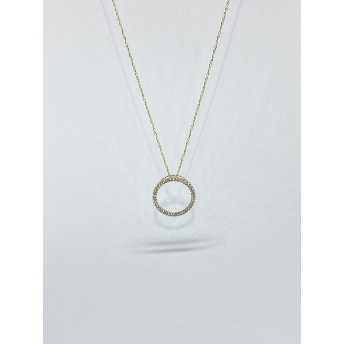 Sky Jewelry Золотая цепочка с кулоном бриллианты  Нежность