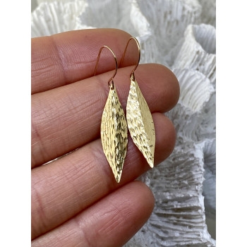 Sky Jewelry Золотые серьги   Осеннее настроение