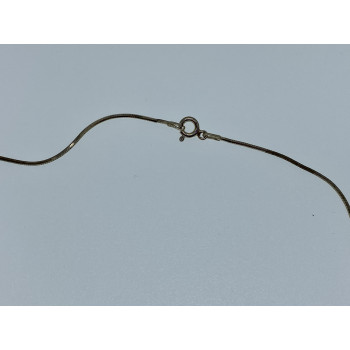 Sky Jewelry Серебряная цепочка с кулоном янтарь