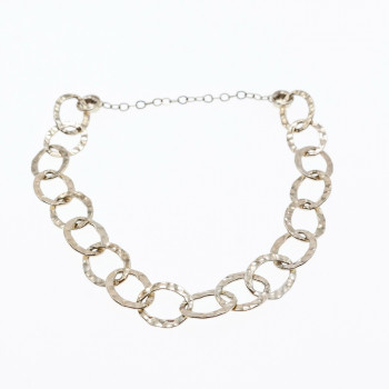 Sky Jewelry Серебряный браслет на магните Искусство