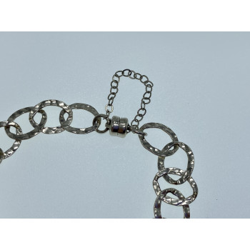 Sky Jewelry Серебряный браслет на магните Искусство