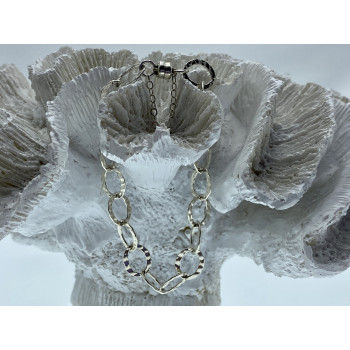 Sky Jewelry Серебряный браслет на магните Искусство