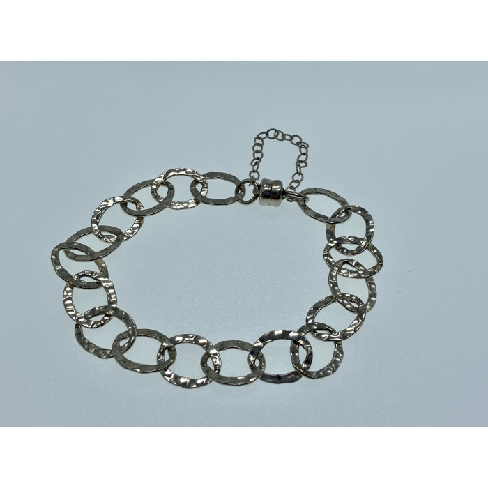 Sky Jewelry Серебряный браслет на магните Искусство