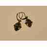 Sky Jewelry Винтажные серебряные серьги с марказитом