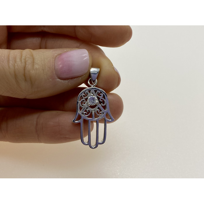 Sky Jewelry Серебряный кулон с фианитом  Уникальность