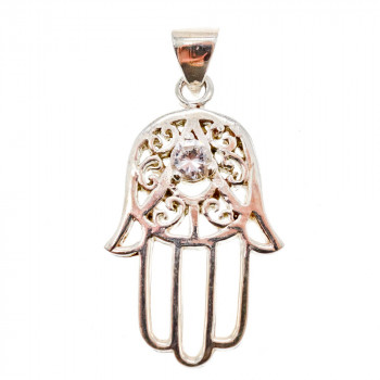 Sky Jewelry Серебряный кулон с фианитом  Уникальность