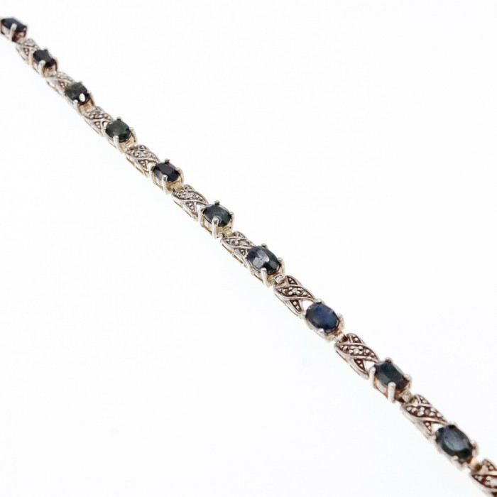 Sky Jewelry Винтажный браслет с сапфиром