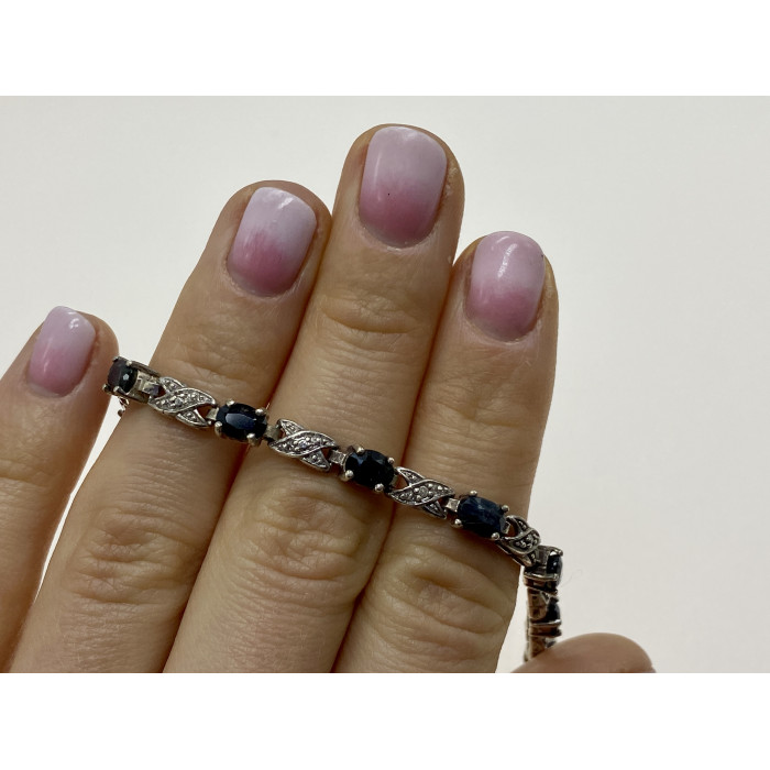 Sky Jewelry Винтажный браслет с сапфиром