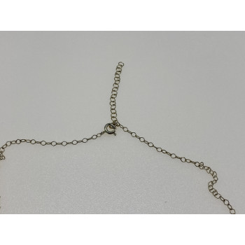 Sky Jewelry Серебряное ожерелье с янтарем  Эмоция