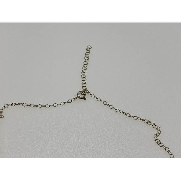 Sky Jewelry Серебряное ожерелье с янтарем  Эмоция