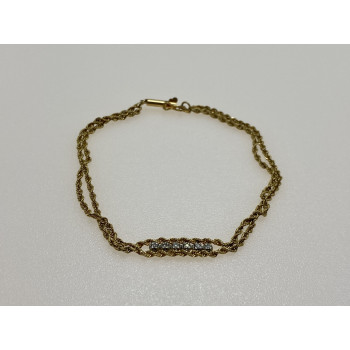 Sky Jewelry Золотой браслет бриллианты с интересной застежкой