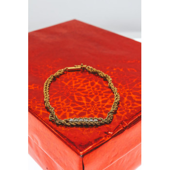 Sky Jewelry Золотой браслет бриллианты с интересной застежкой