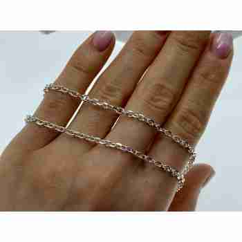 Sky Jewelry Серебряная цепочка ожерелье  Италия