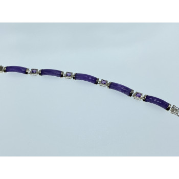 Sky Jewelry Серебряный браслет с турмалином  Обворожительно