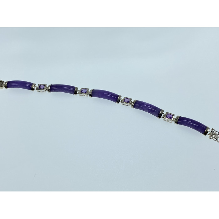 Sky Jewelry Серебряный браслет с турмалином  Обворожительно