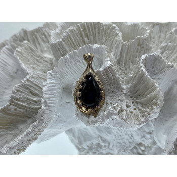 Sky Jewelry Двусторонний серебряный кулон с нефритом