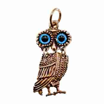 Sky Jewelry Серебряный кулон Сова