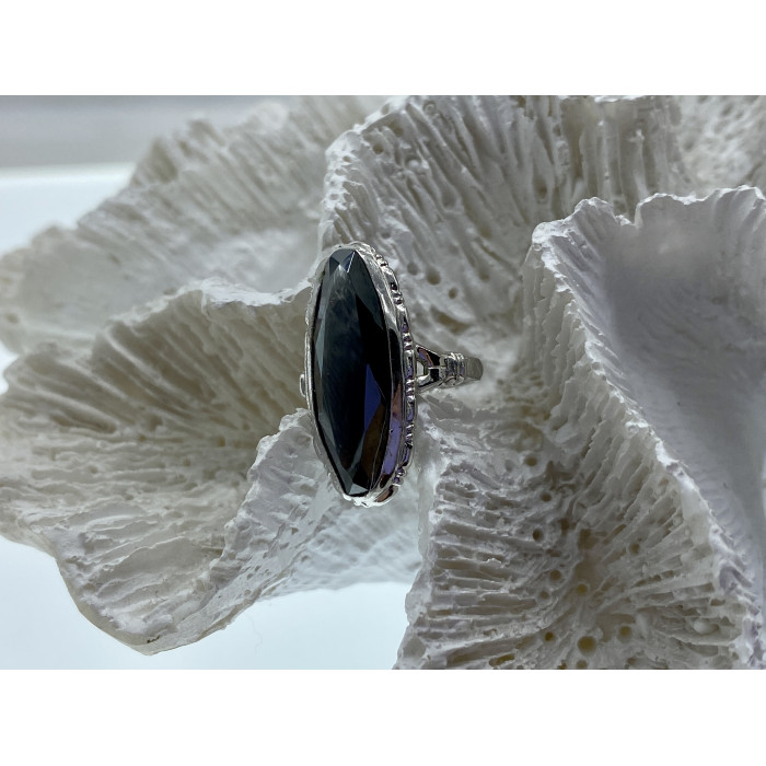 Sky Jewelry Серебряное кольцо с гематитом