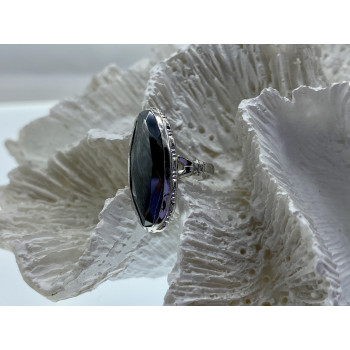 Sky Jewelry Серебряное кольцо с гематитом