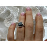 Sky Jewelry Серебряное кольцо с гематитом  Грация