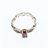 Sky Jewelry Серебряное кольцо с альмандином   Маркиз