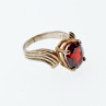 Sky Jewelry Серебряное кольцо с гранатом  Уникальность