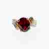 Sky Jewelry Серебряное кольцо с гранатом  Уникальность