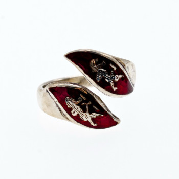 Sky Jewelry Серебряное кольцо  Сиамское серебро