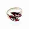 Sky Jewelry Серебряное кольцо  Сиамское серебро