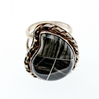 Sky Jewelry Серебряное кольцо с камнем яшма