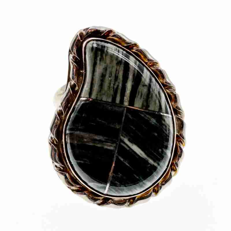 Sky Jewelry Серебряное кольцо с камнем яшма