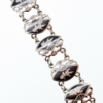 Sky Jewelry Браслет Sterling сиамское серебро