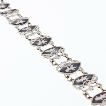 Sky Jewelry Браслет Sterling сиамское серебро