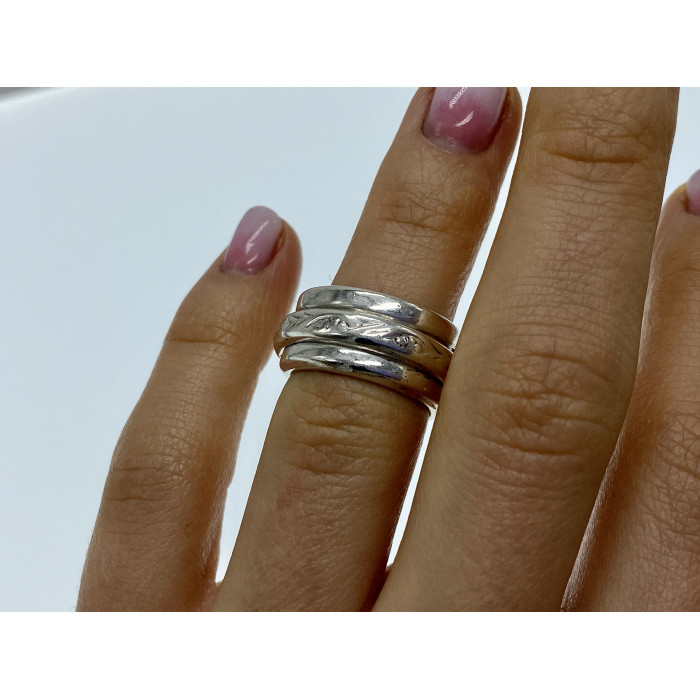 Sky Jewelry Серебряное кольцо спиннер