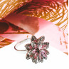 Sky Jewelry Серебряное кольцо с фианитами  Счастье в цветах