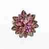 Sky Jewelry Серебряное кольцо с фианитами  Счастье в цветах