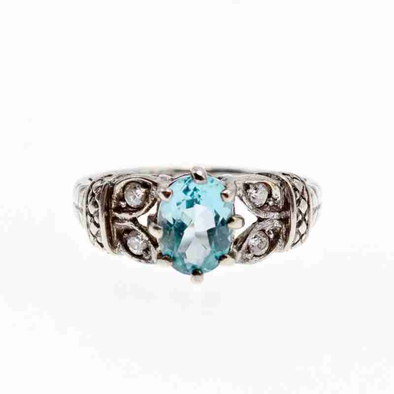 Sky Jewelry Серебряное кольцо со шпинелью и фианитами  Восторг