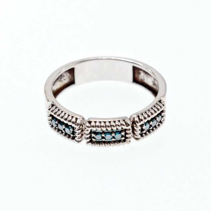 Sky Jewelry Серебряное кольцо с камнями шпинель   Элегантность