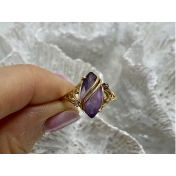 Sky Jewelry Золотое кольцо с турмалином и бриллиантами   Дизайн