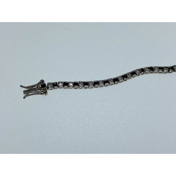 Sky Jewelry Серебряный браслет с камнями шпинель и берилл