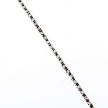 Sky Jewelry Серебряный браслет с камнями шпинель и берилл