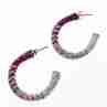 Sky Jewelry Серебряные серьги с россыпью из фианитов  Роскошь